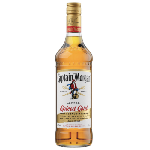 Captain Morgan Spiced Gold Rum Bottle - Rum